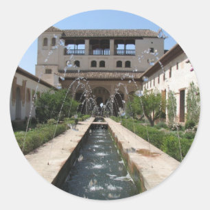 The Alhambra Classic Round Sticker