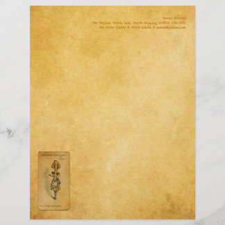 The Alice Collection: Alice Telescoping Letterhead Design