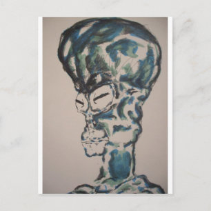 The Alien I am Postcard