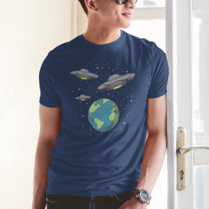 The Aliens Are Coming UFO Invasion T-Shirt