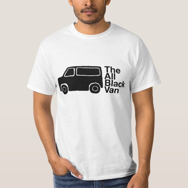 THE ALL BLACK VAN: TITLE SHIRT (Front)