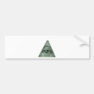 The All Seeing Eye Bumper Sticker