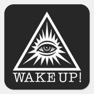 The all seeing eye sticker