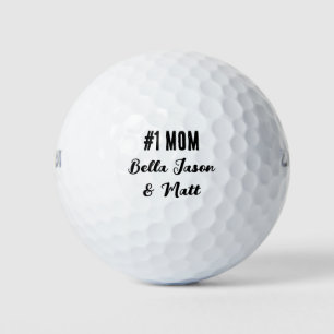 The All-Star Mom Personalized Team Spirit Design Golf Balls