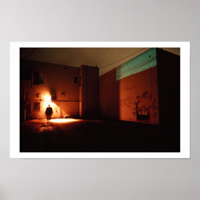 The Alley at Night Poster (Front)