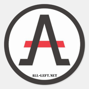The ALLiance of the Libertarian Left of stickers