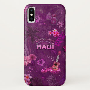 The Aloha Spirit is calling me back to Maui  iPhone X Case
