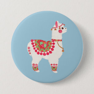 The Alpaca 7.5 Cm Round Badge