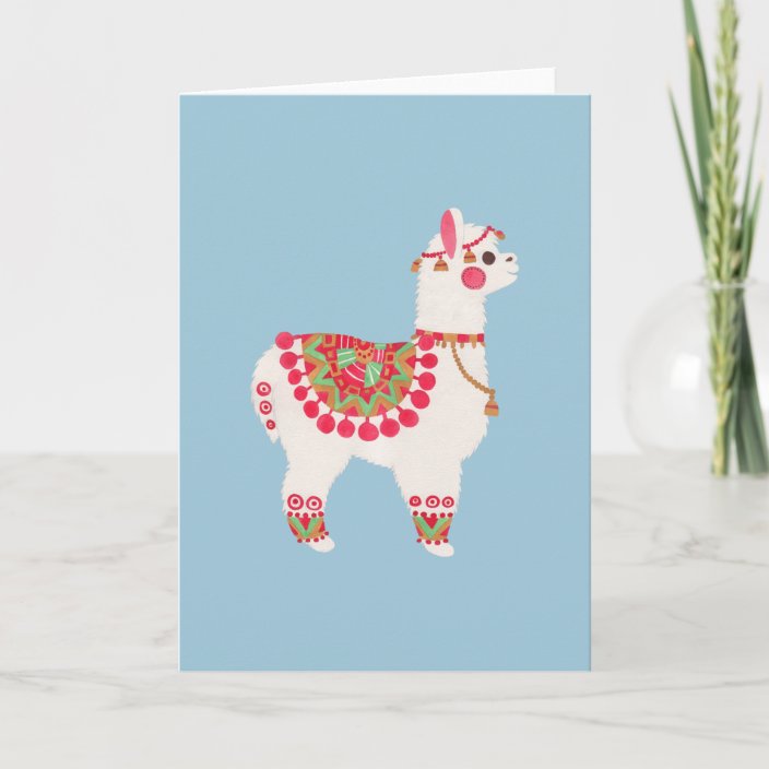 The Alpaca Card | Zazzle.co.uk