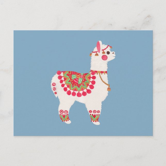 The Alpaca Postcard (Front)