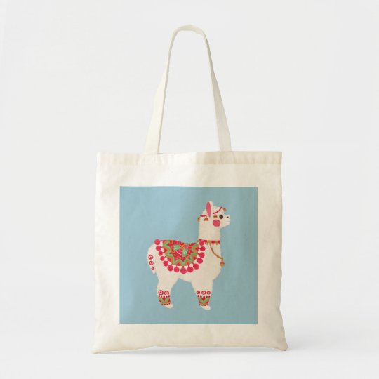 llama tote bag