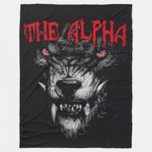 The ALPHA Fleece Blanket
