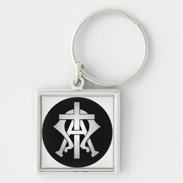 The Alpha & The Omega Key Ring (Front)