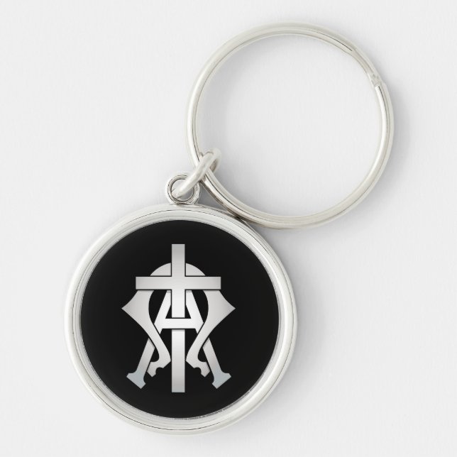 The Alpha & the Omega Key Ring (Front)
