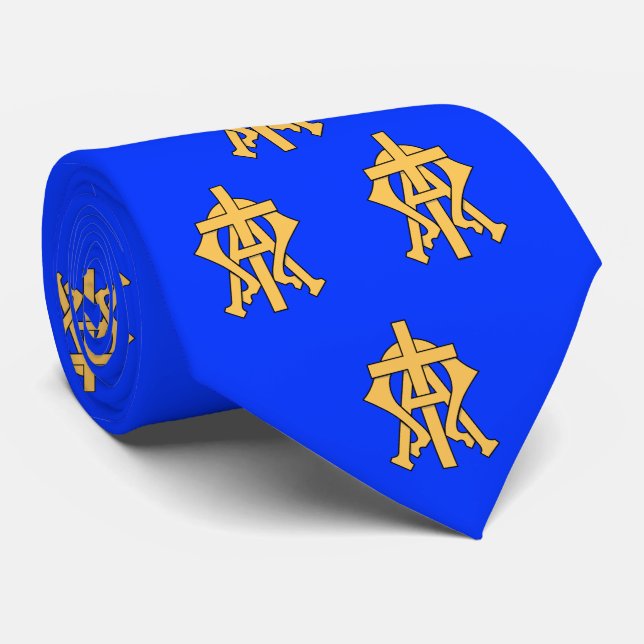 The Alpha & The Omega Tie (Rolled)