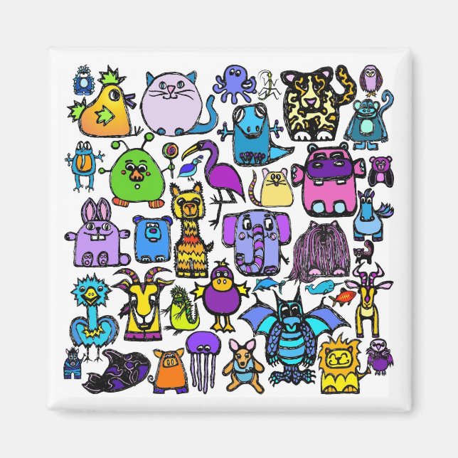 "the alphabet book" - Magnet (Front)