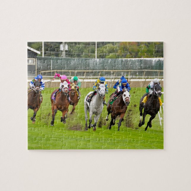 The Alphabet Soup Stakes Jigsaw Puzzle (Horizontal)