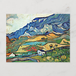 The Alpilles Mountain Landscape by Van Gogh Postcard