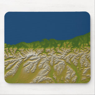 The Alpine fault along the west coast Mouse Mat