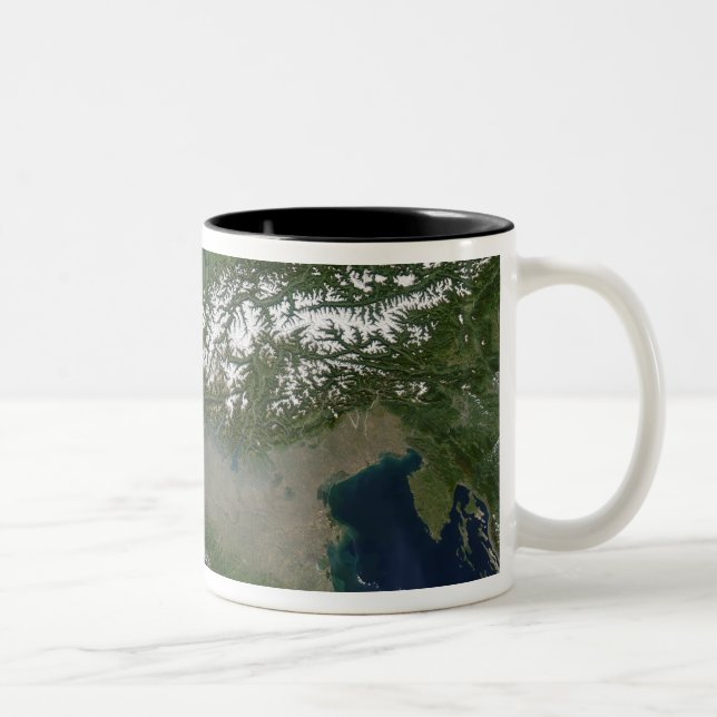 The Alps 2 Two-Tone Coffee Mug (Right)