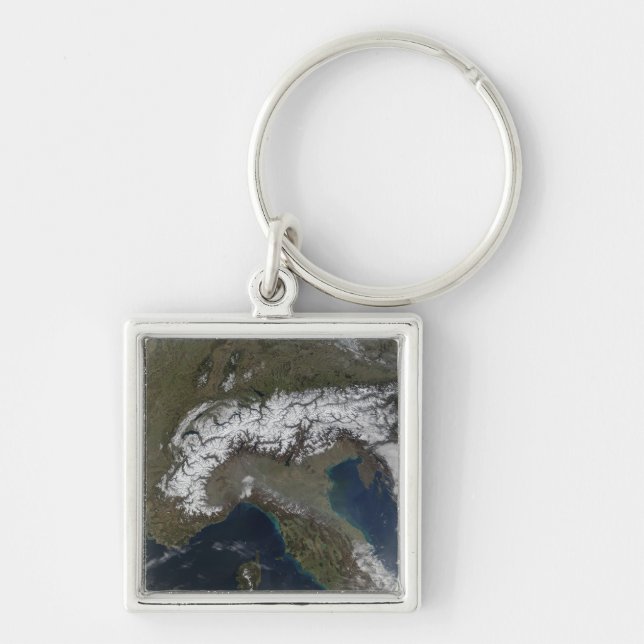 The Alps 3 Key Ring (Front)
