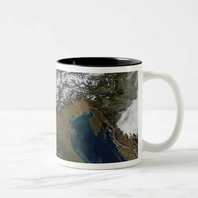 The Alps 4 Two-Tone Coffee Mug (Right)