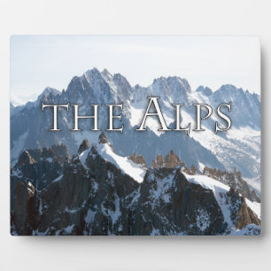 The Alps - Magnificent! Plaque