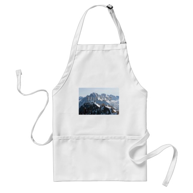 The Alps - Magnificent! Standard Apron (Front)