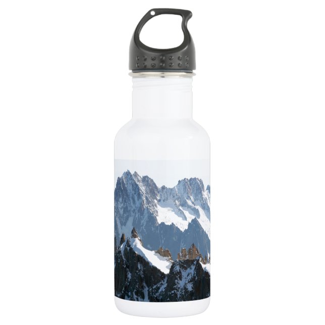 The Alps mountain range - Stunning! 532 Ml Water Bottle (Front)