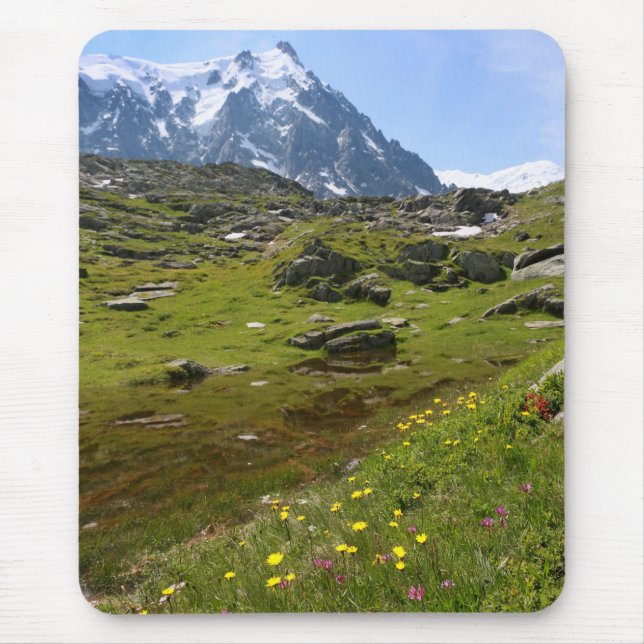 The Alps mountain range - Stunning! Mouse Mat (Front)