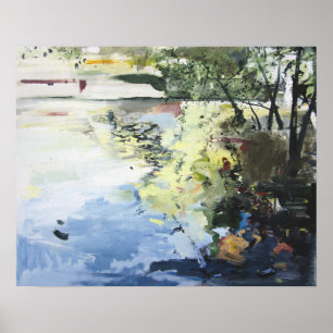 The Alster in High Summer Hamburg 2013 Poster