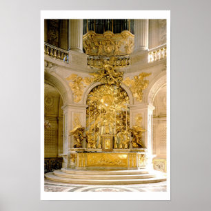 The Altar in the Royal Chapel (photo) Poster