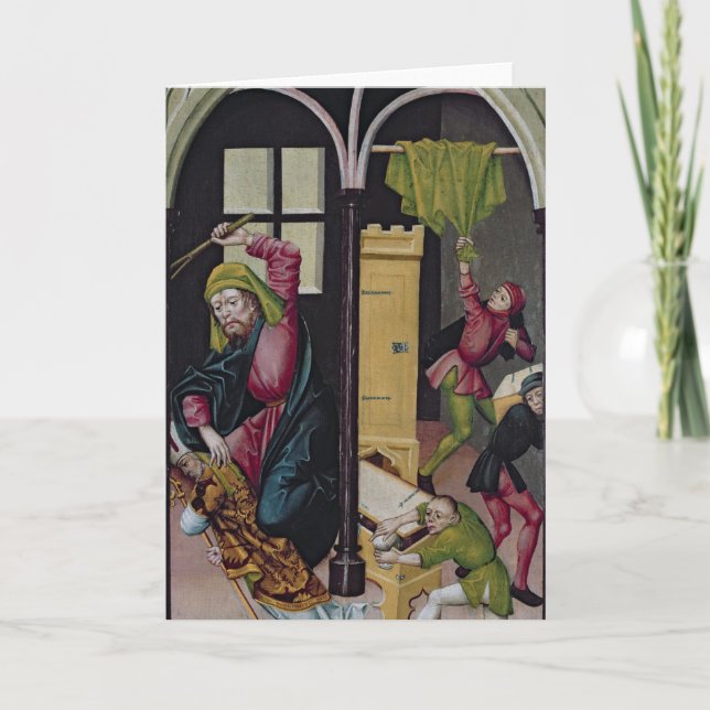 The Altarpiece of St. Nicholas Holiday Card (Front)