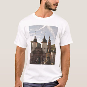 The Alte Brucke in Old Town, Heidelberg, Germany T-Shirt