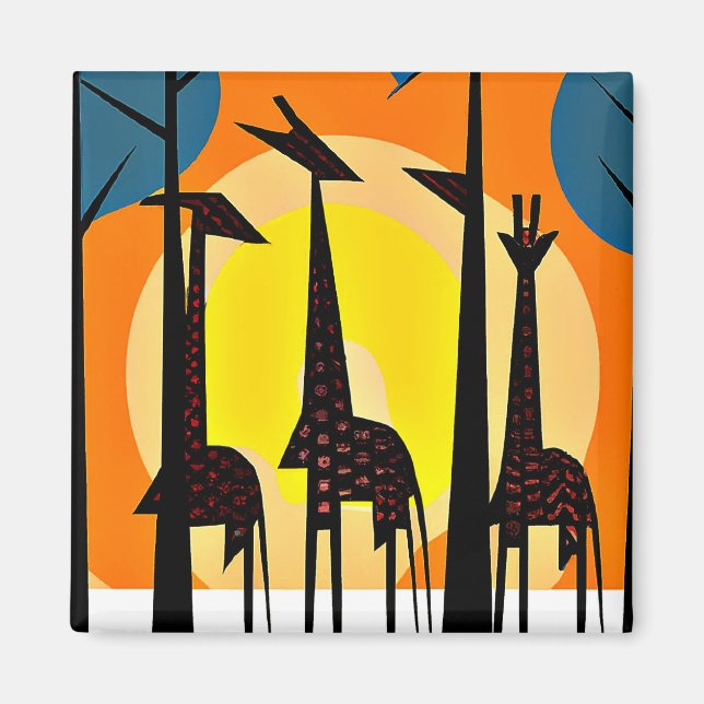The Alternative Giraffes Magnet (Front)