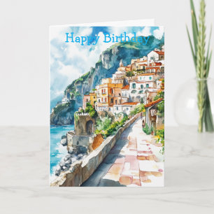 The Amalfi Coast, Italy Card