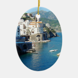 The Amalfi Vista Ceramic Tree Decoration