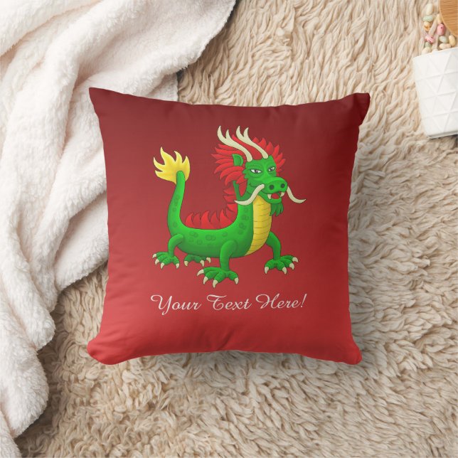 The Amazing Azure Dragon Cushion (Blanket)