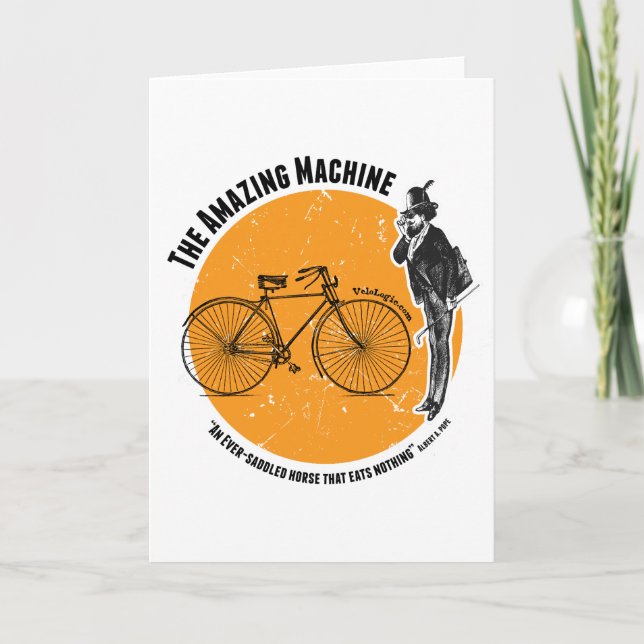The Amazing Bicycle Holiday Card (Front)