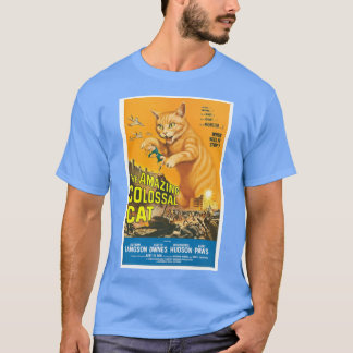 The Amazing Colossal Cat girl vintage T-Shirt