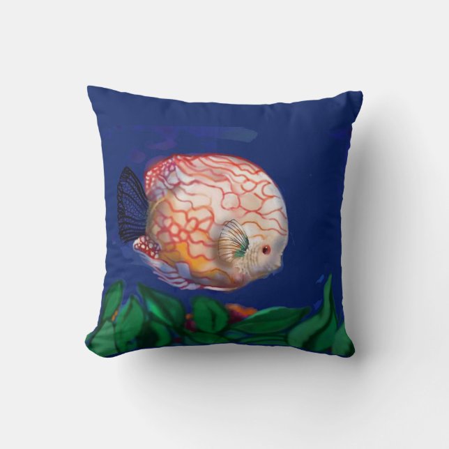 The amazing fish cushion (Front)