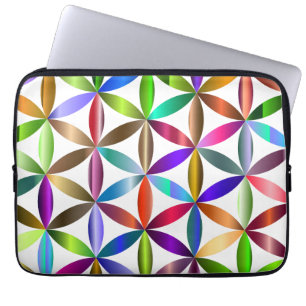 The Amazing Flower of Life on an Electronics Bag