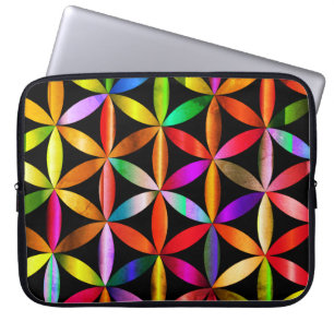The Amazing Flower of Life on an Electronics Bag