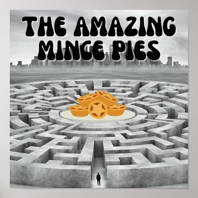 The Amazing Mince pies Poster (Front)