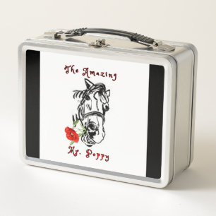 the amazing Mr. Poppy Metal Lunch Box