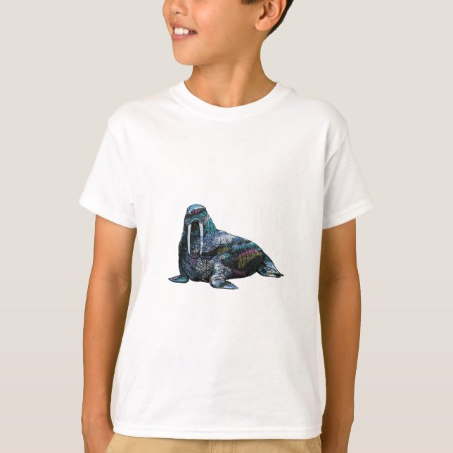 THE AMAZING WALRUS T-Shirt (Front)