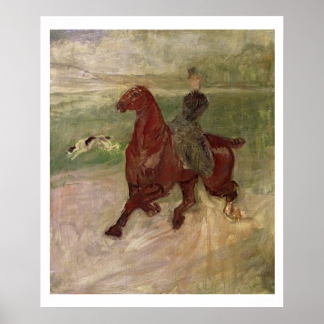 The Amazon, 1882 (oil on canvas) Poster (Front)