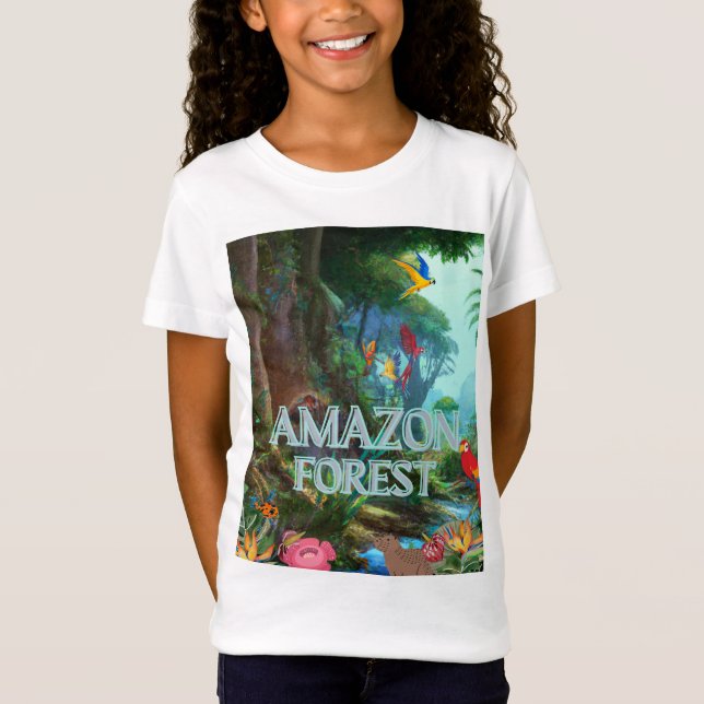 The Amazon Rainforest - The Amazon Forest T-Shirt (Front)