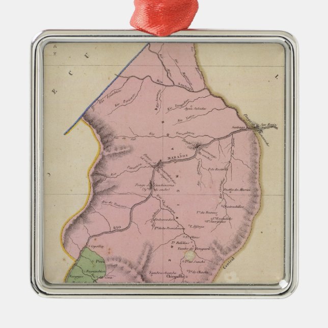 The Amazons Metal Tree Decoration (Front)