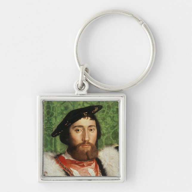 The Ambassadors, 1533 Key Ring (Front)